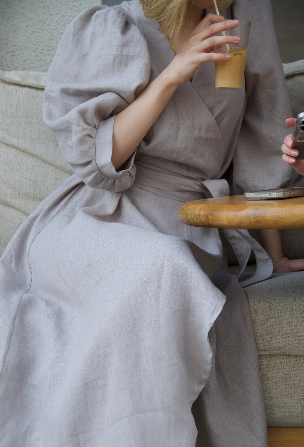 Платье-халат Luna dress - фото 126135