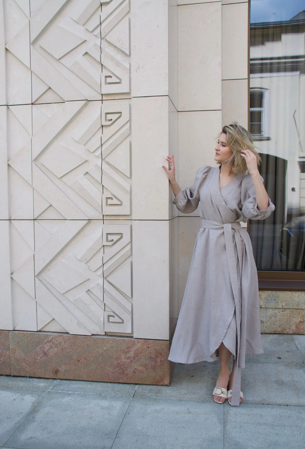 Платье-халат Luna dress - фото 126138