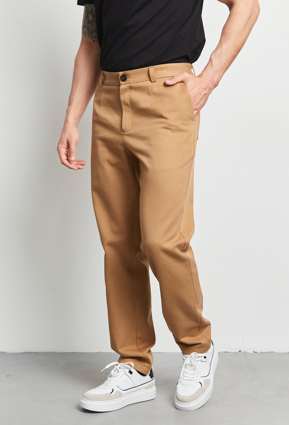 Брюки чиносы из хлопка - фото 126349