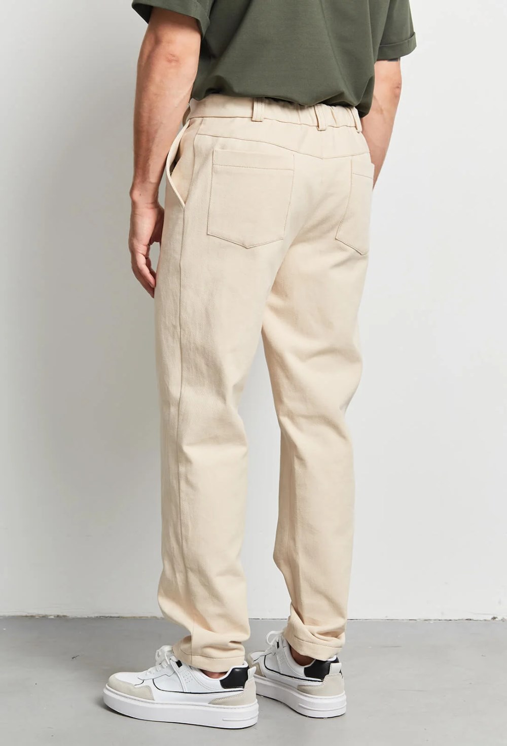 Брюки-чиносы из хлопка - фото 126351