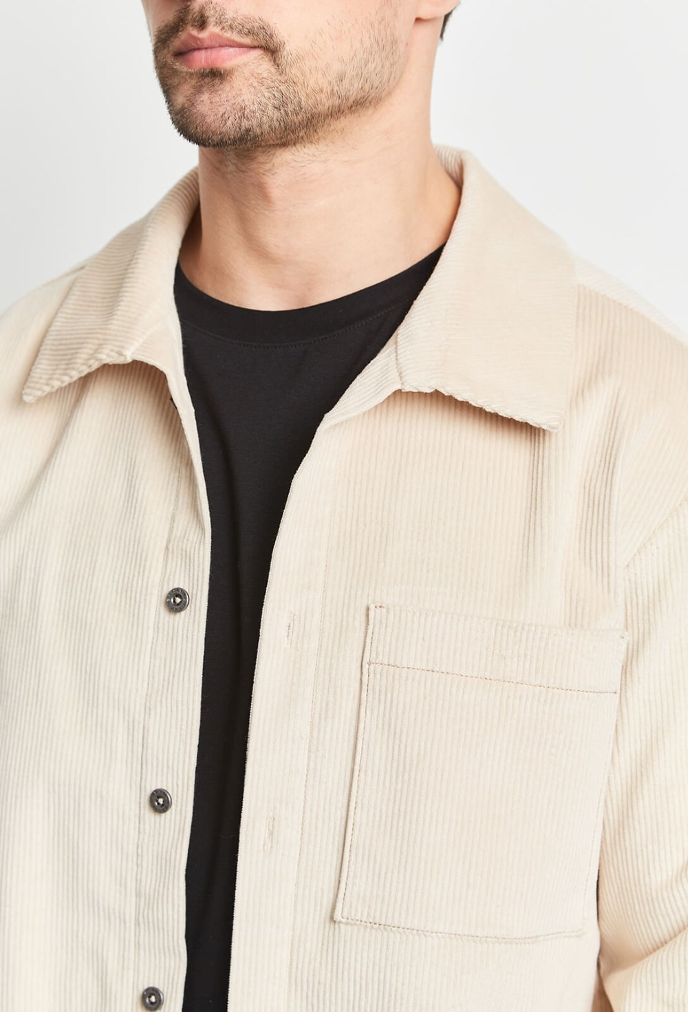 Вельветовая рубашка - фото 126382