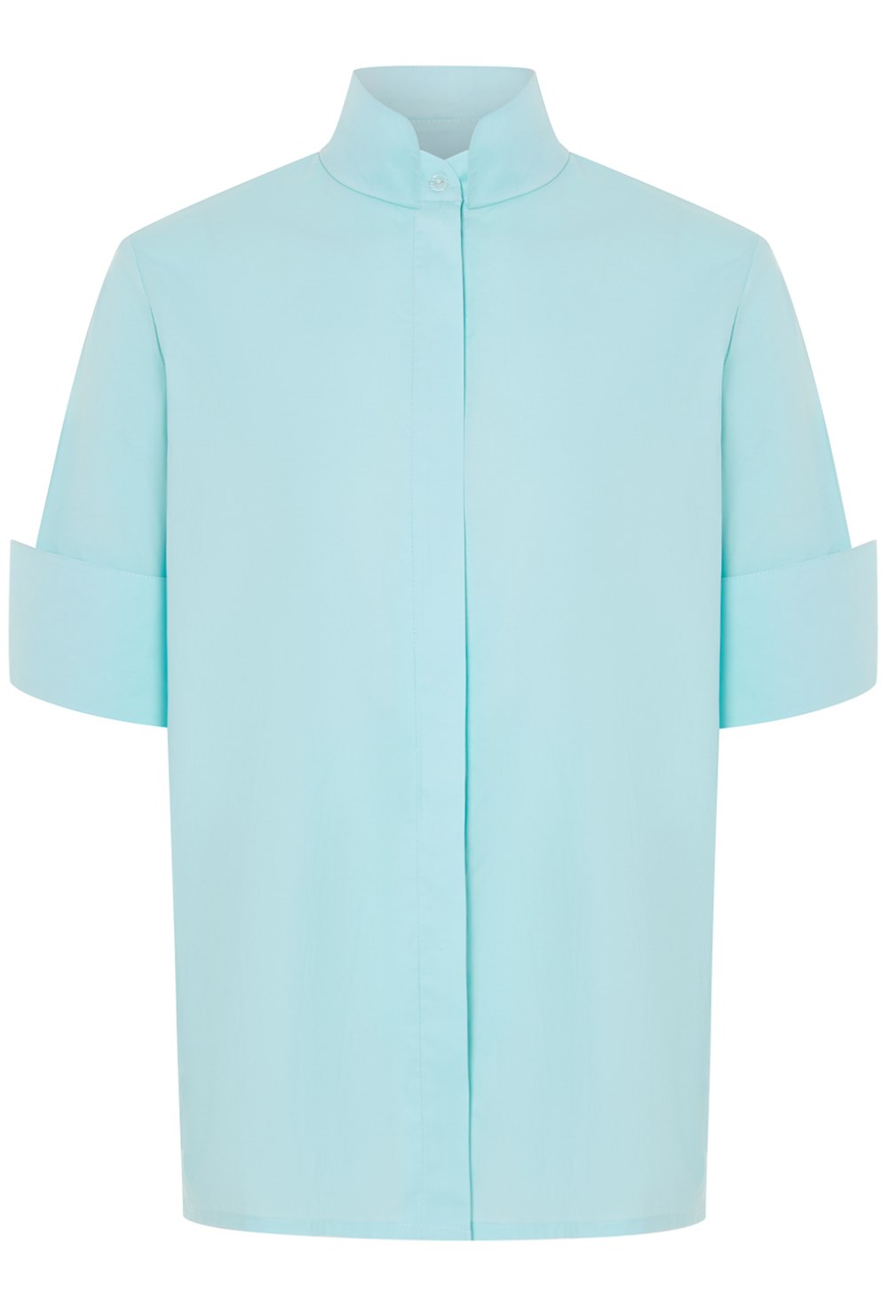 Рубашка с фигурным рукавом - фото 126464