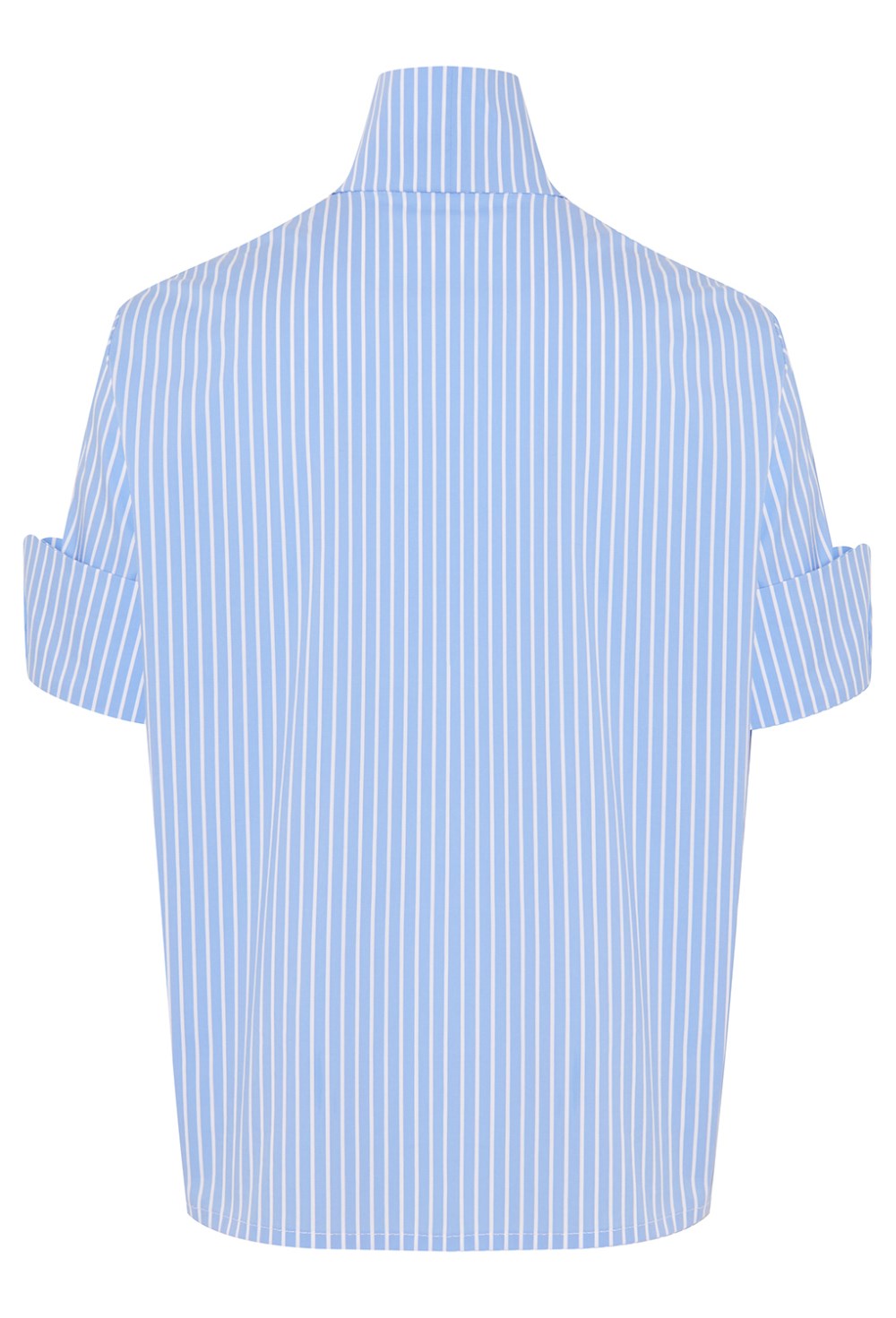 Рубашка с фигурным рукавом - фото 126474