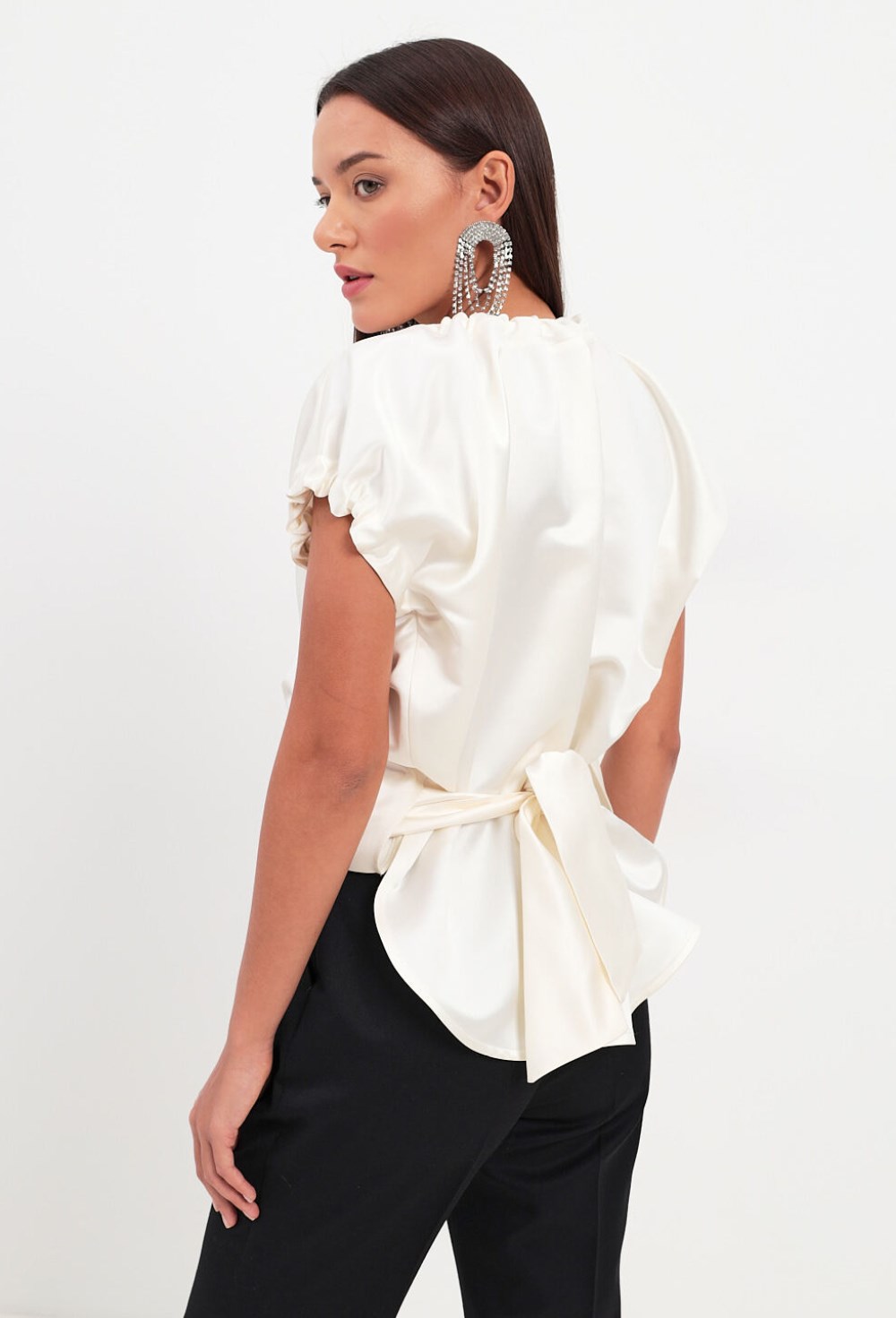 Топ с удлинённой спинкой - фото 126494