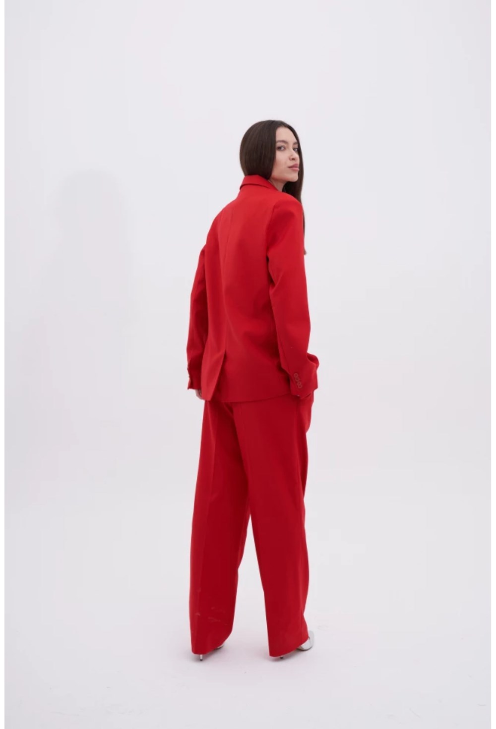 Брюки прямого кроя - фото 127708