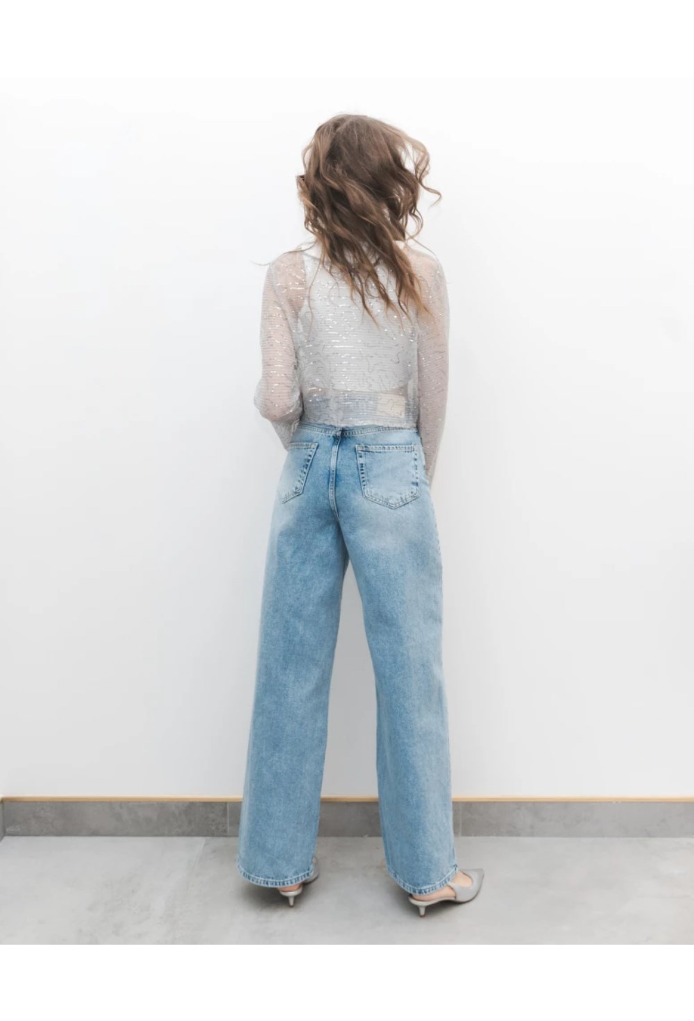 Джинсы Wide leg - фото 127749