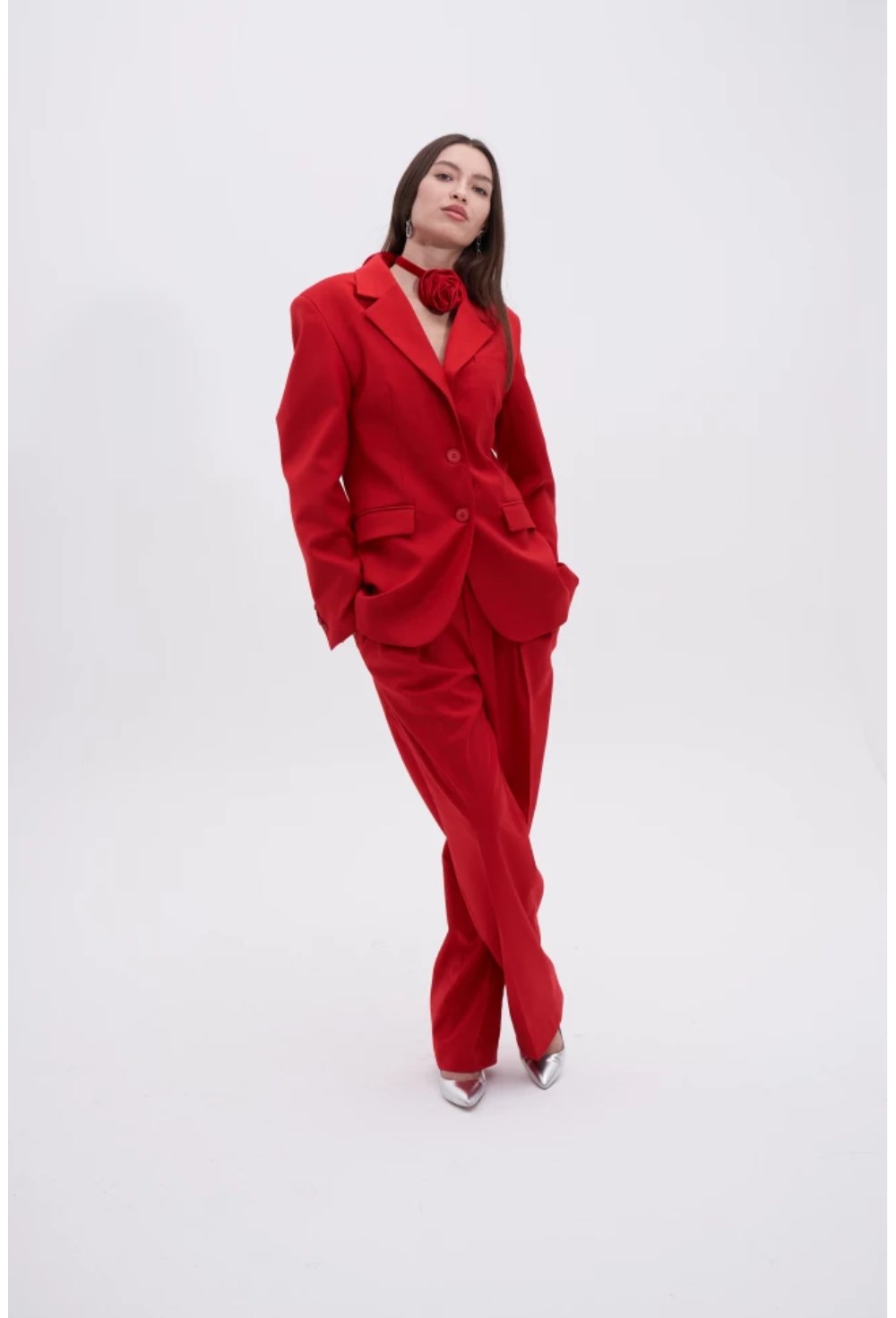 Жакет прямого кроя - фото 127797