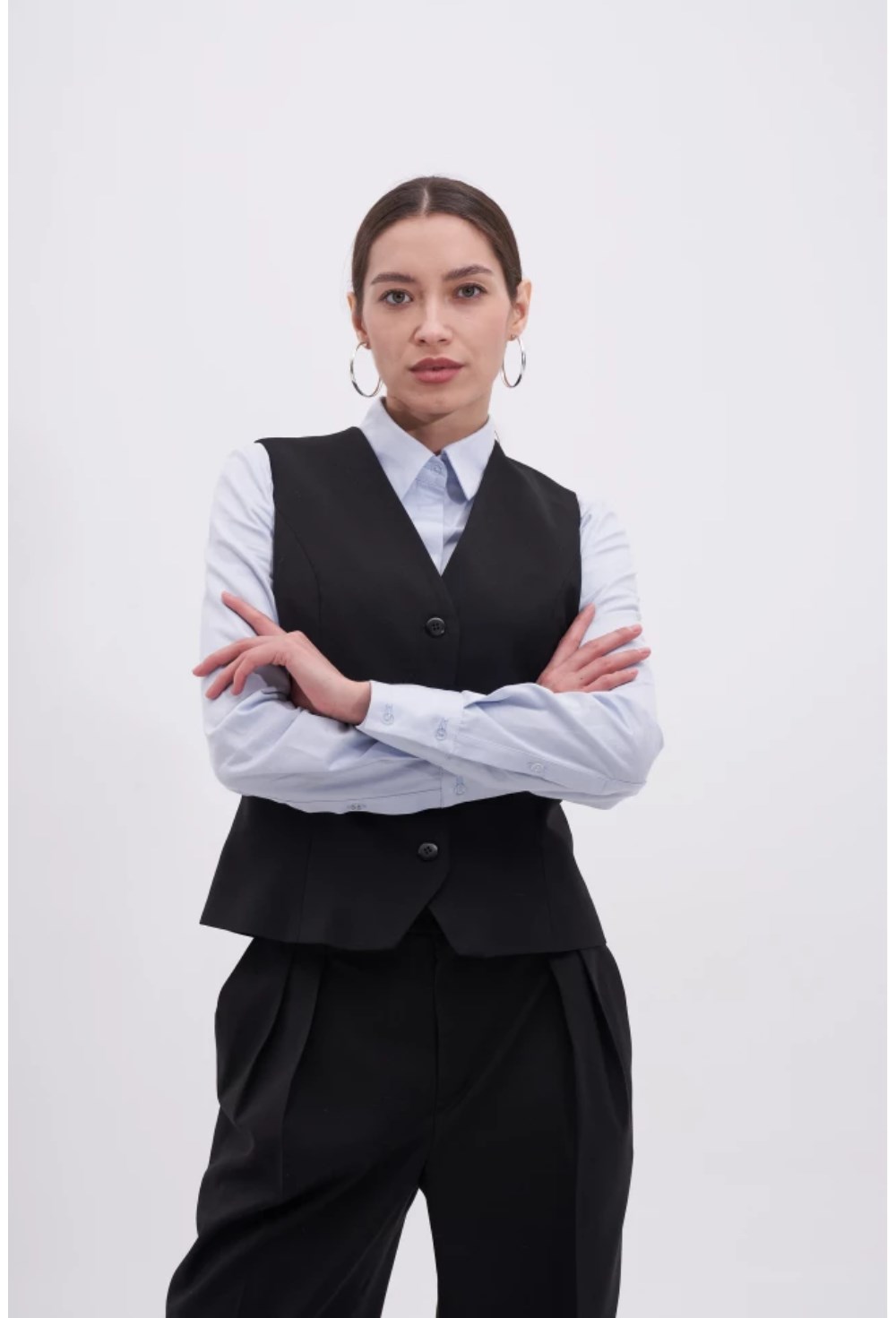 Жилет приталенный - фото 127825