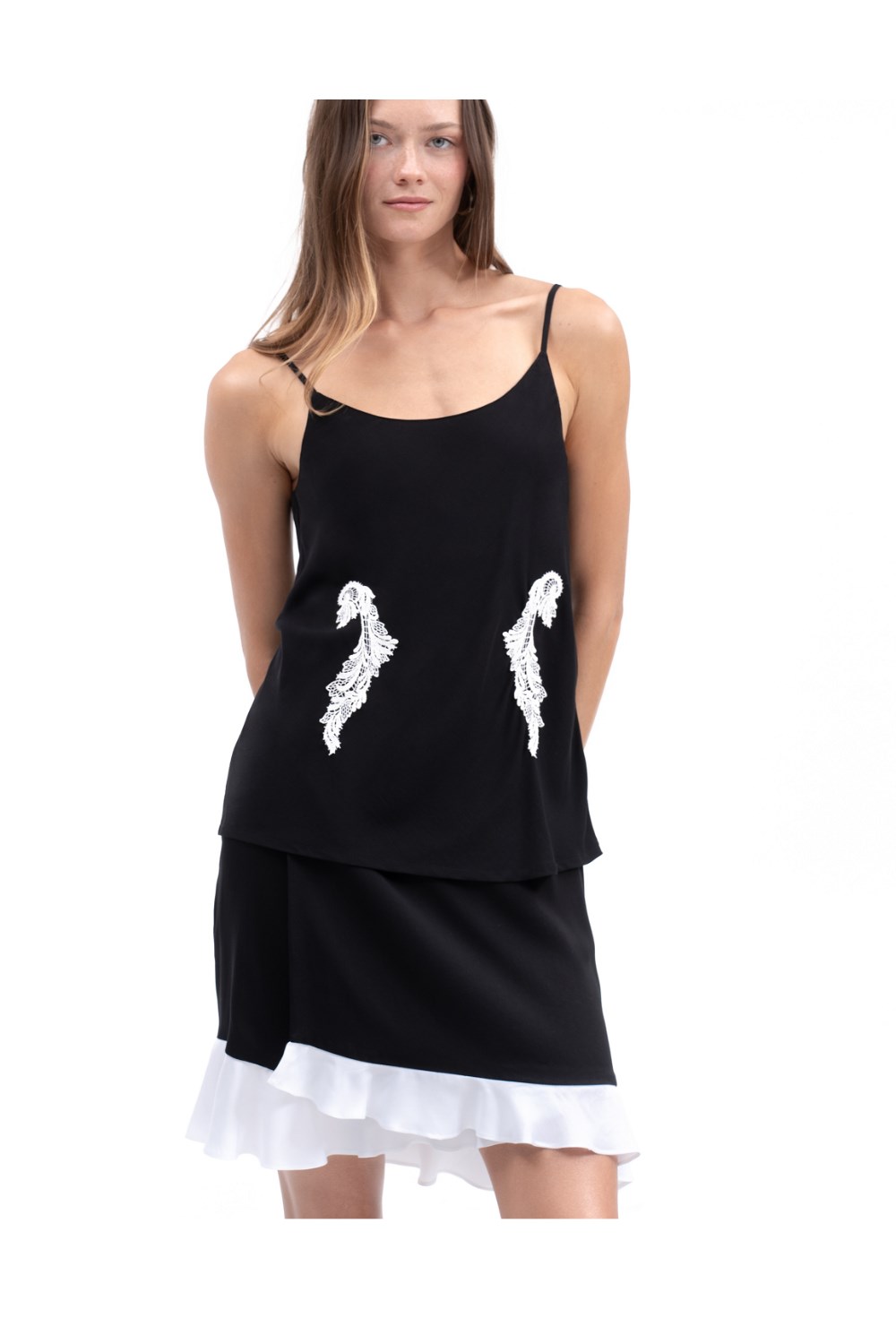 Костюм из топа и юбки - фото 127858