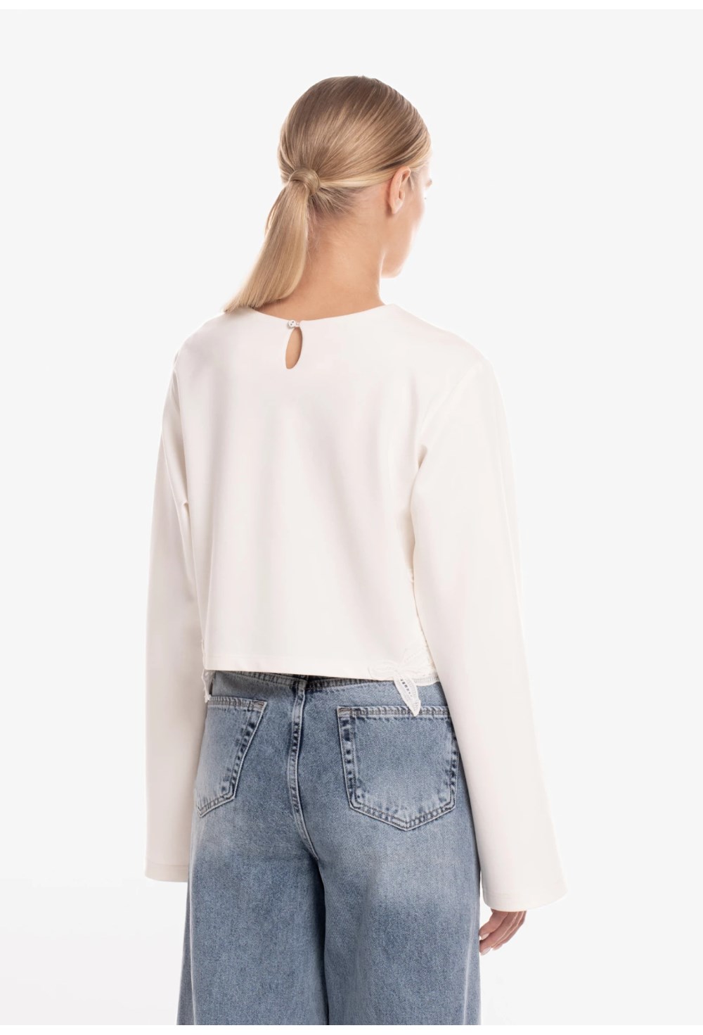 Кроп блуза "Джил" - фото 127887