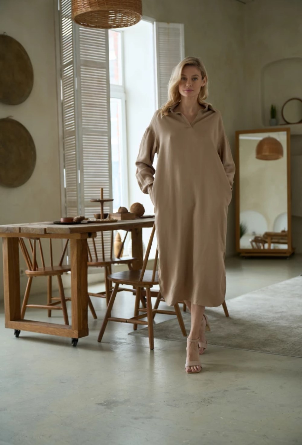 Платье из тенселя - фото 128003