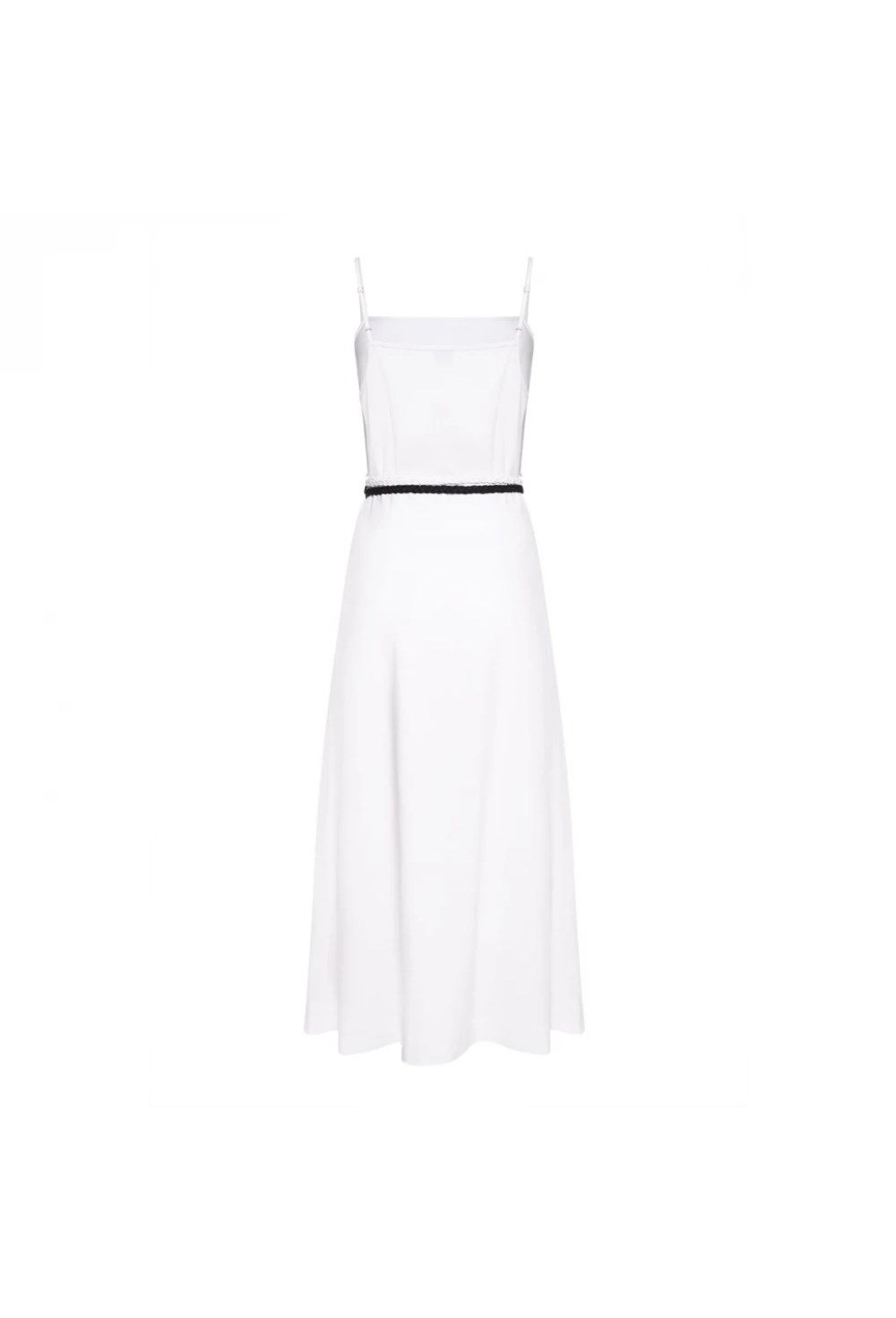 Платье двойным поясом - фото 128015