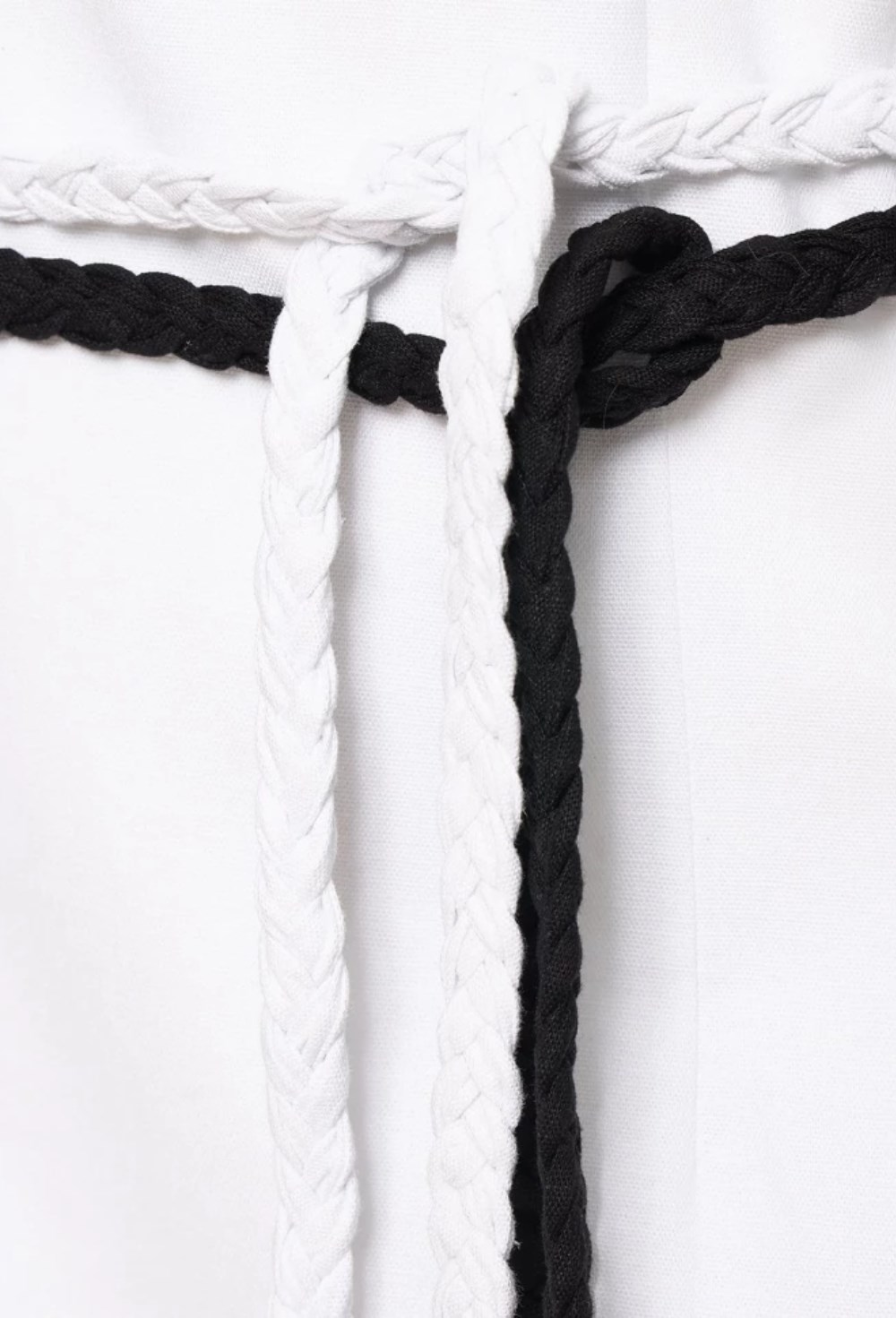 Платье двойным поясом - фото 128016