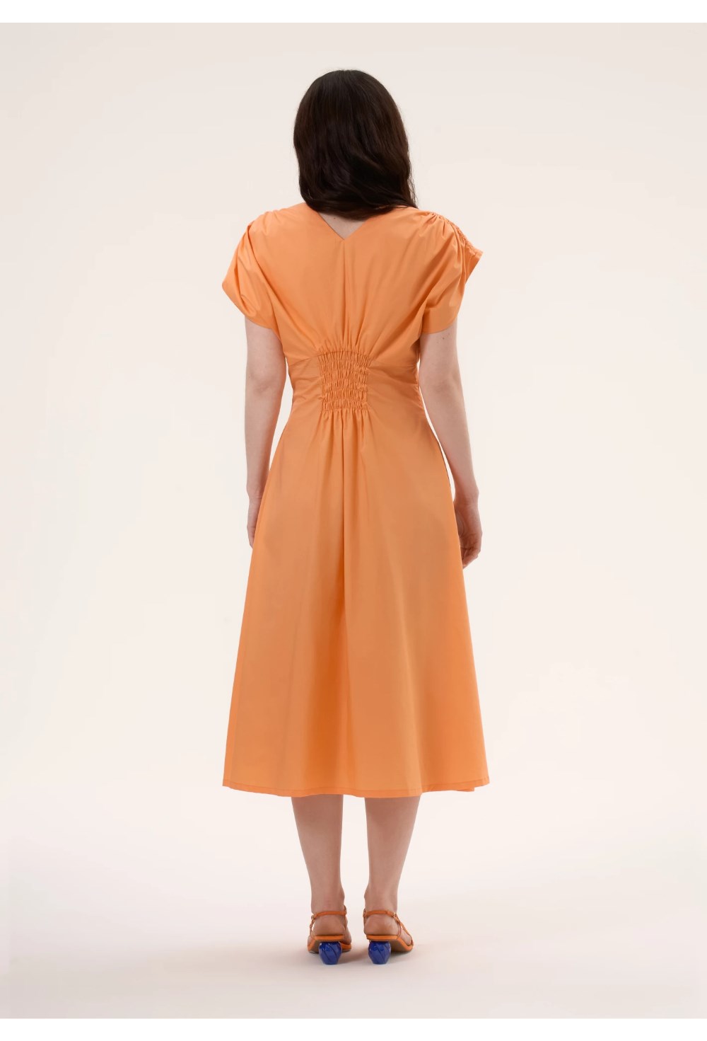 Платье с драпировками "Танита" - фото 128032