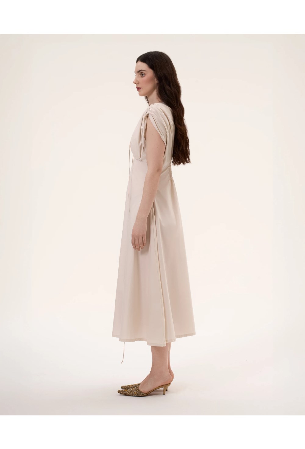 Платье с драпировками "Танита" - фото 128043