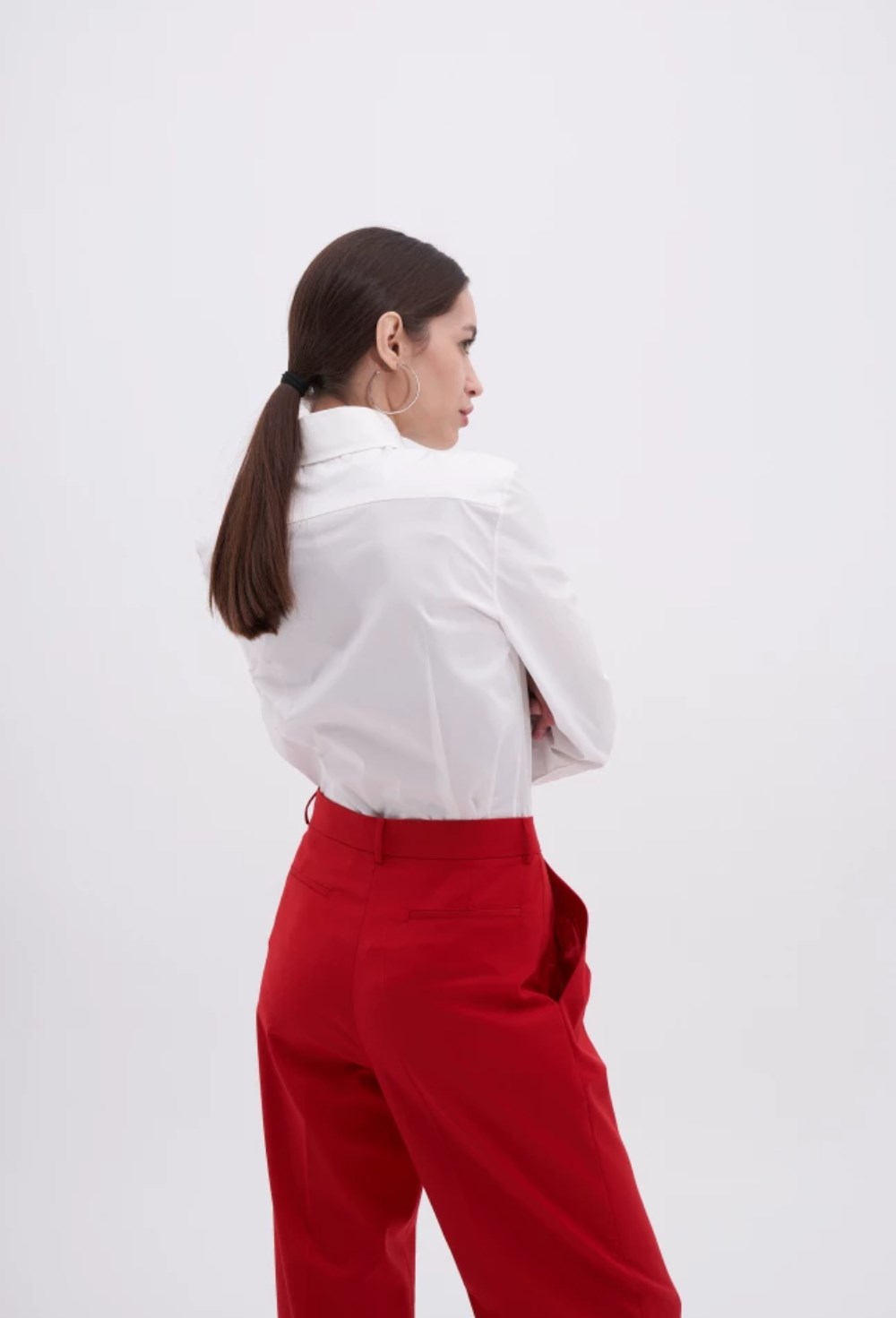 Рубашка приталенная - фото 128086