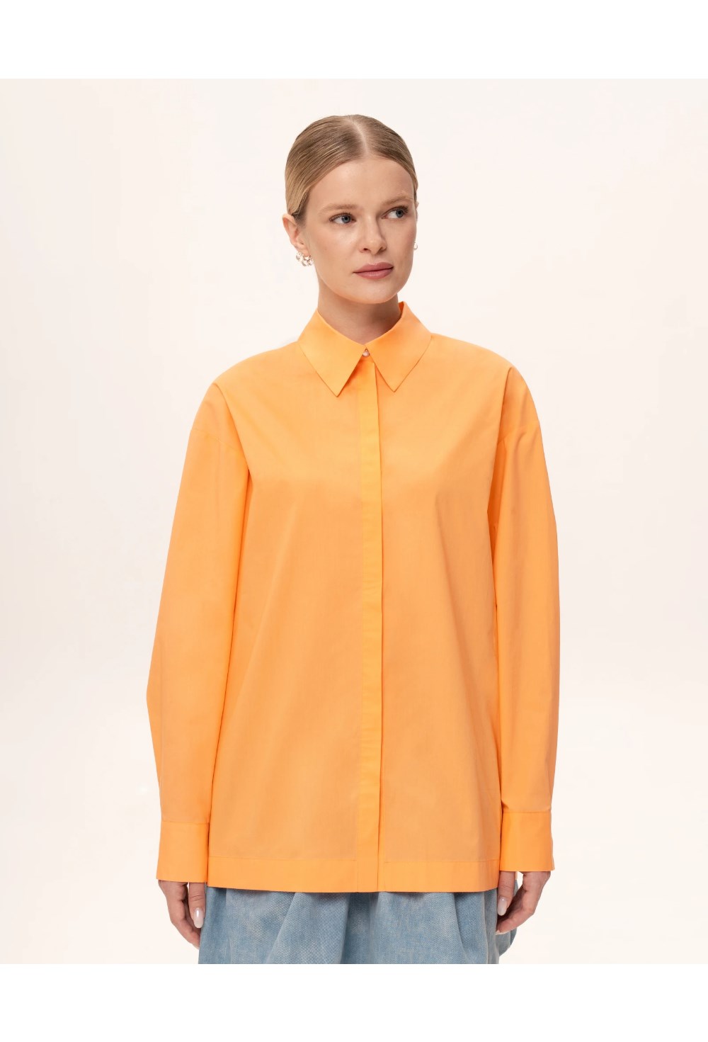 Рубашка-оверсайз "Нора" - фото 128094