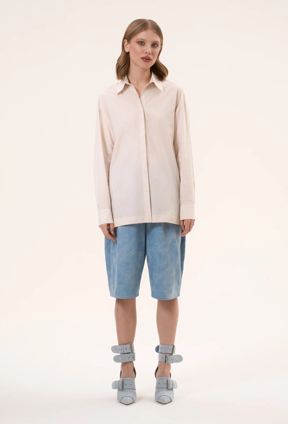 Рубашка оверсайз "Нора" - фото 128098