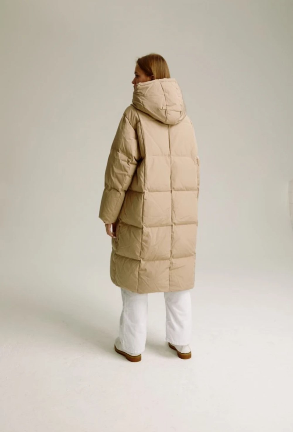 Пуховик длинный - фото 128316