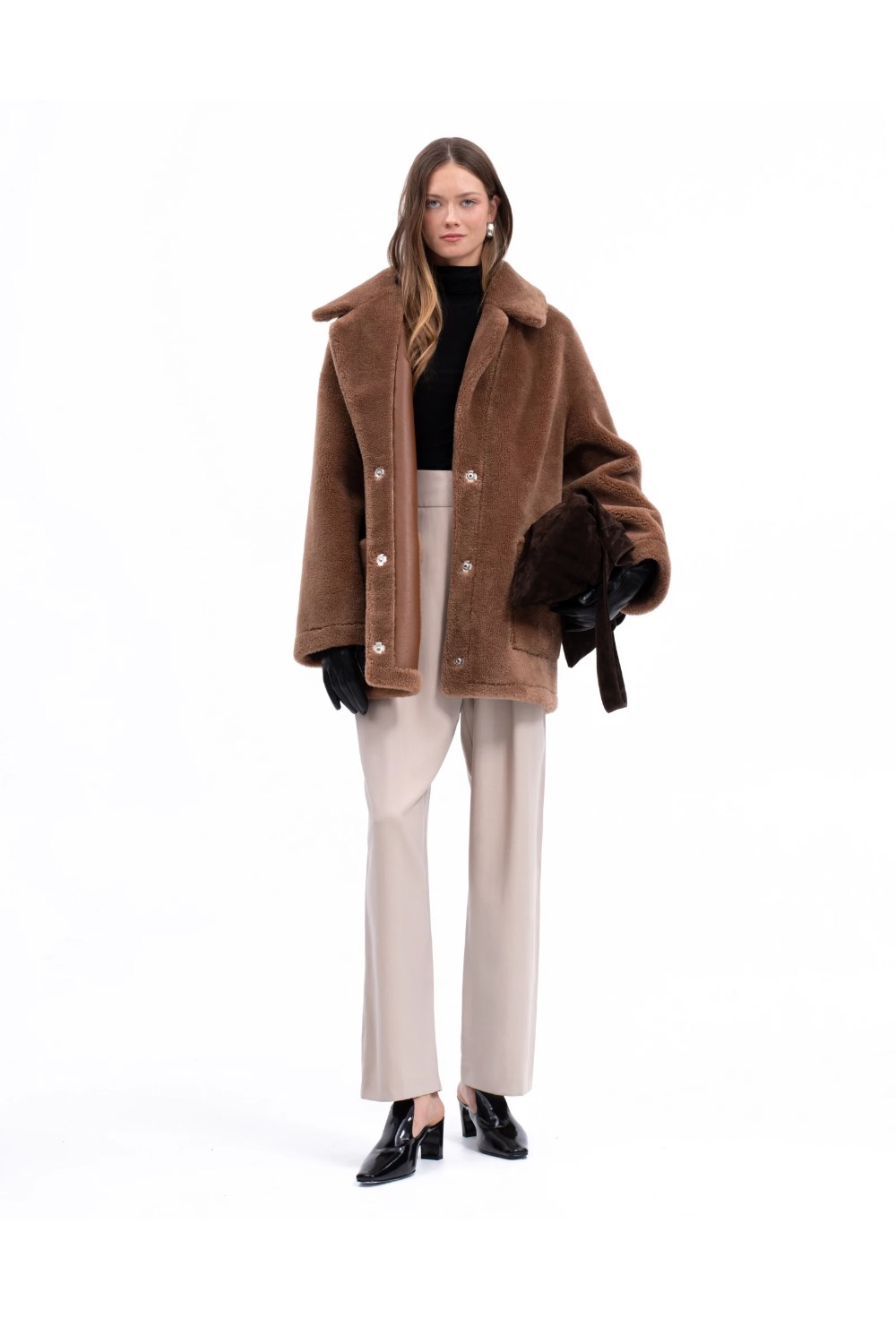 Шуба-дубленка - фото 128363