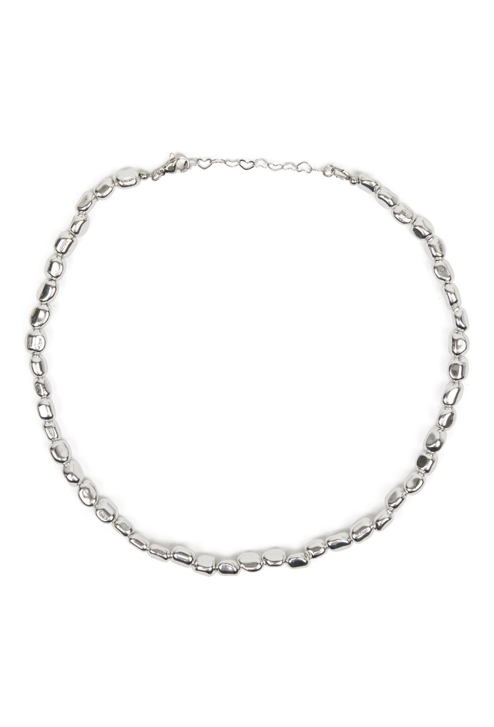 чокер из серебряного гематита - фото 128455