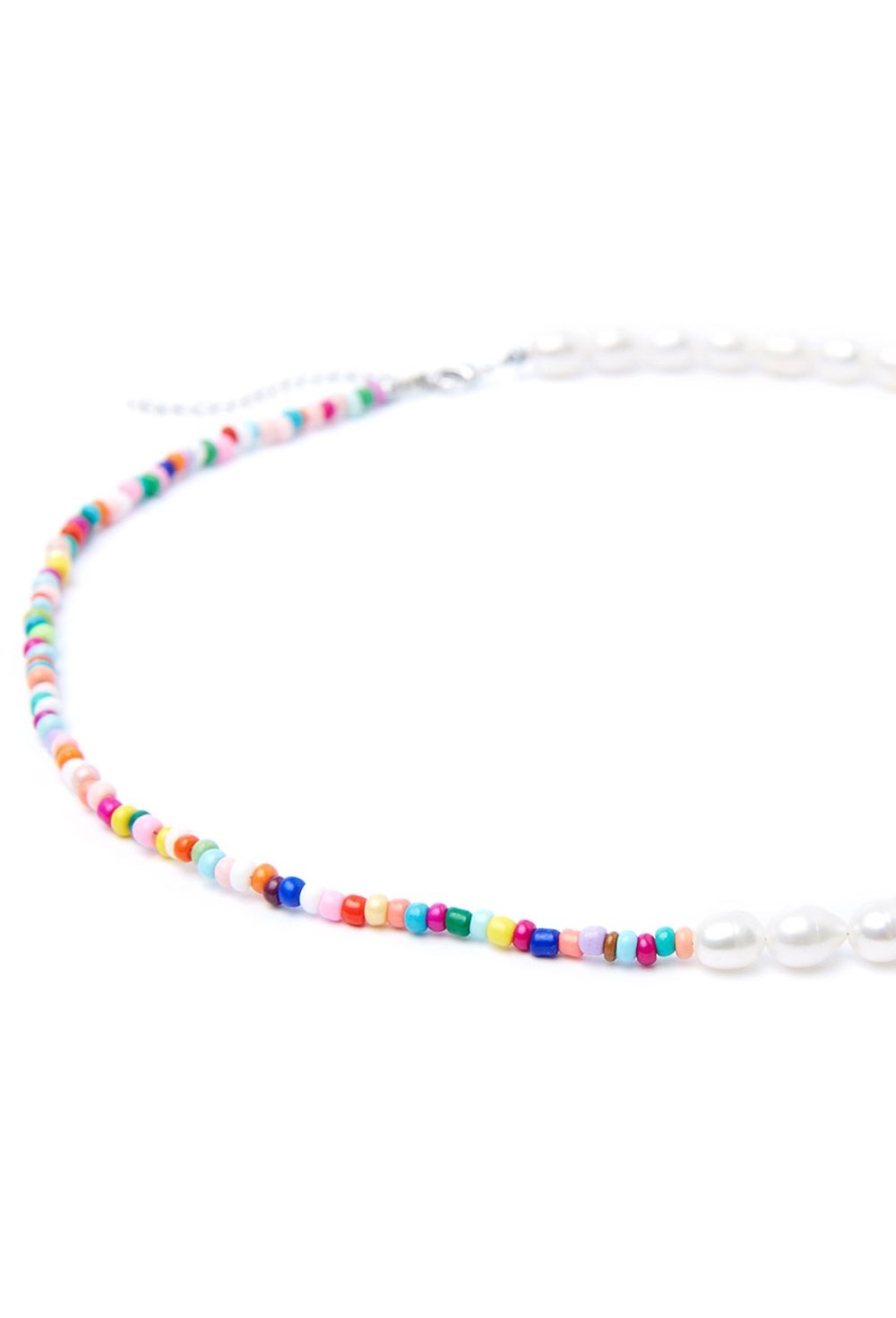 чокер-половинка из жемчуга и бисера - фото 128468