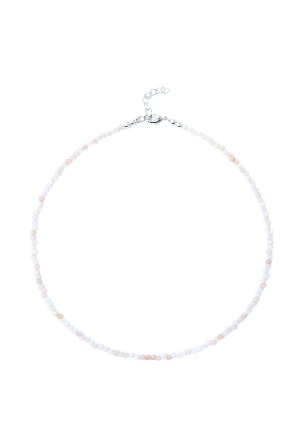 чокер из розового опала - фото 128489