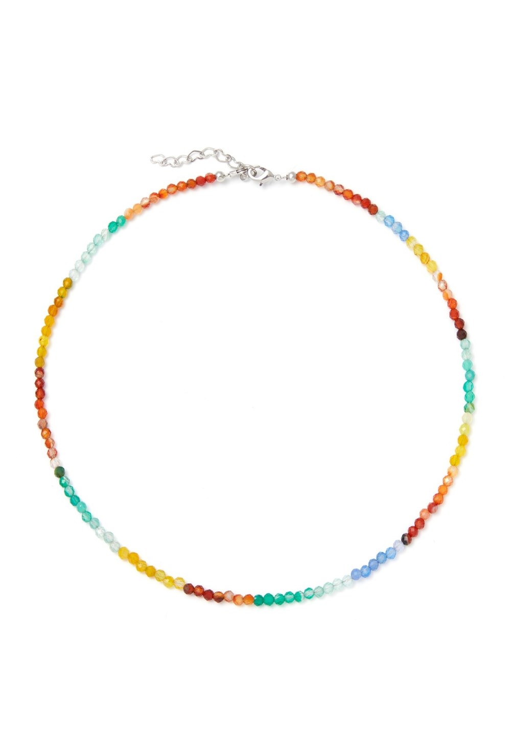 чокер из разноцветного агата - фото 128506