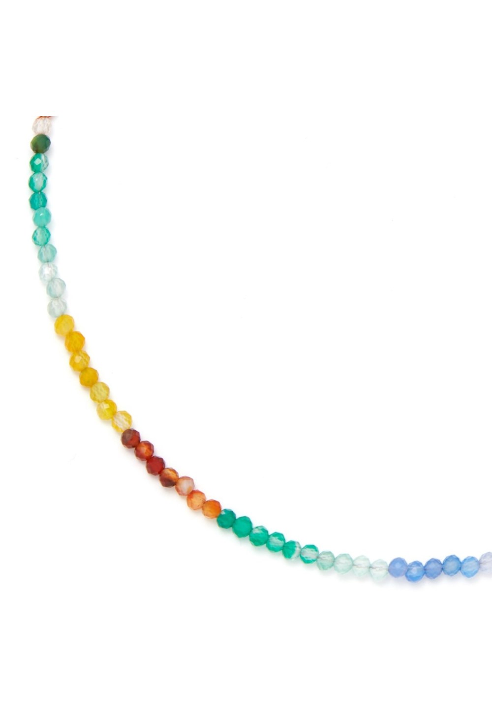 чокер из разноцветного агата - фото 128507