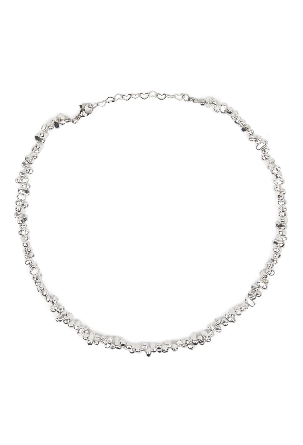 чокер из серебряного гематита - фото 128560