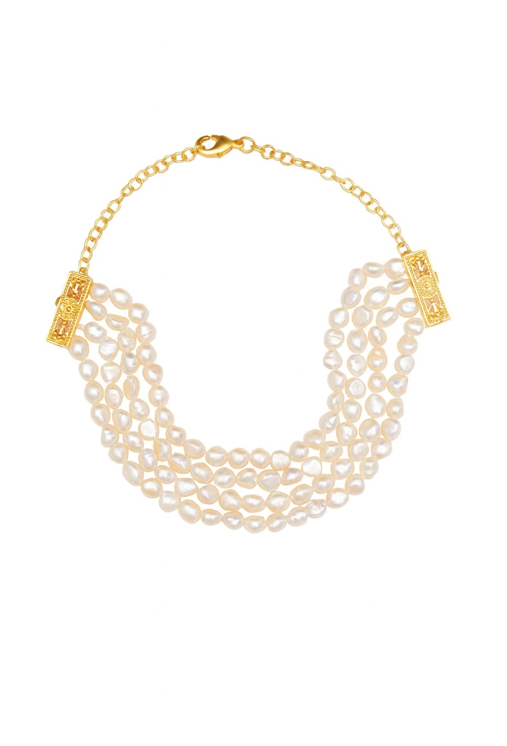 Жемчужный чокер - фото 128641