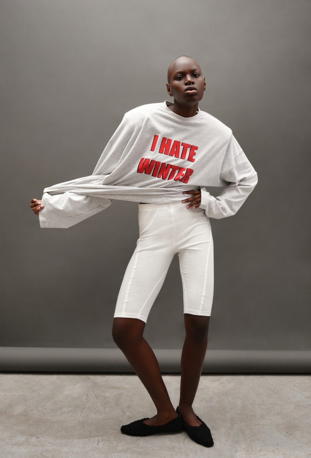 Лонгслив I Hate Winter - фото 128659