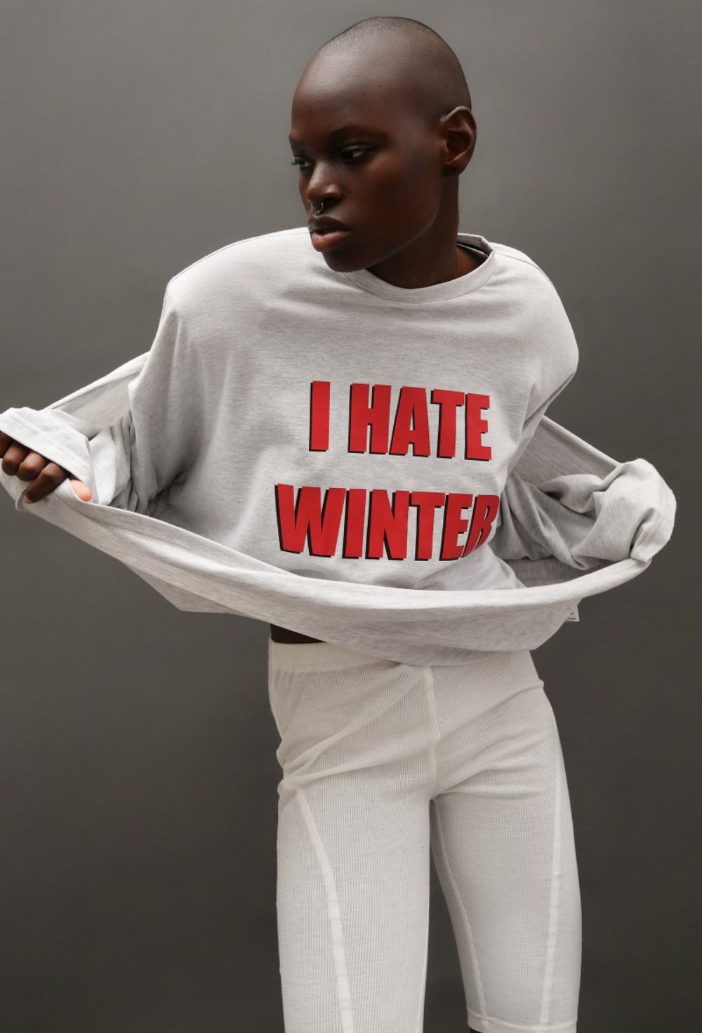 Лонгслив I Hate Winter - фото 128660