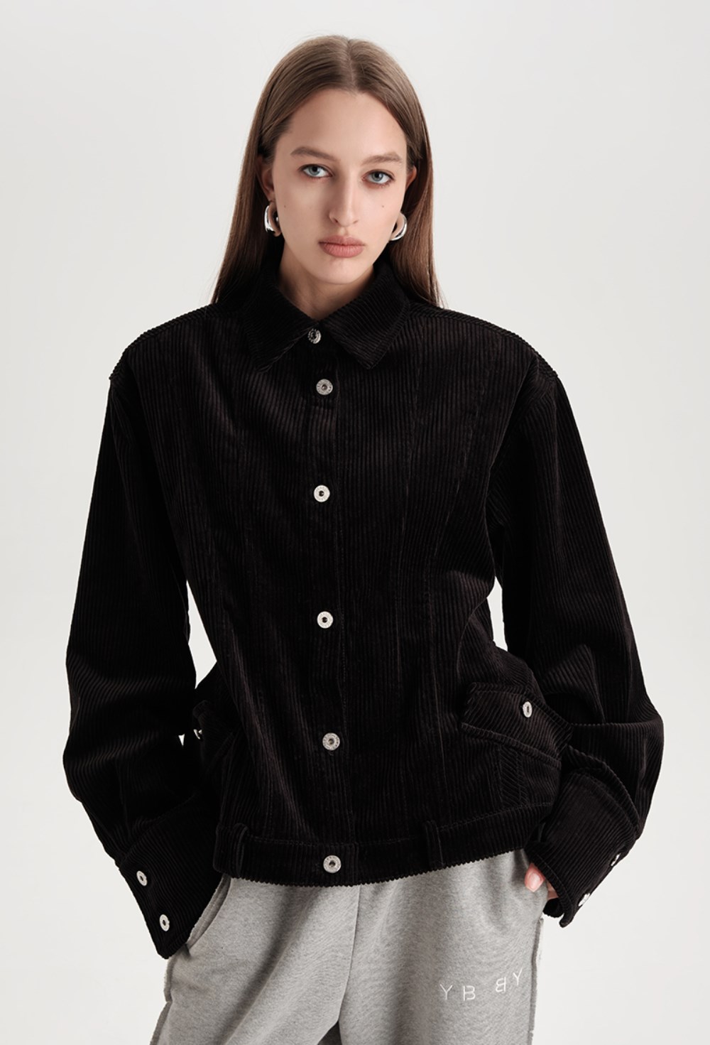 Рубашка с баской - фото 128676