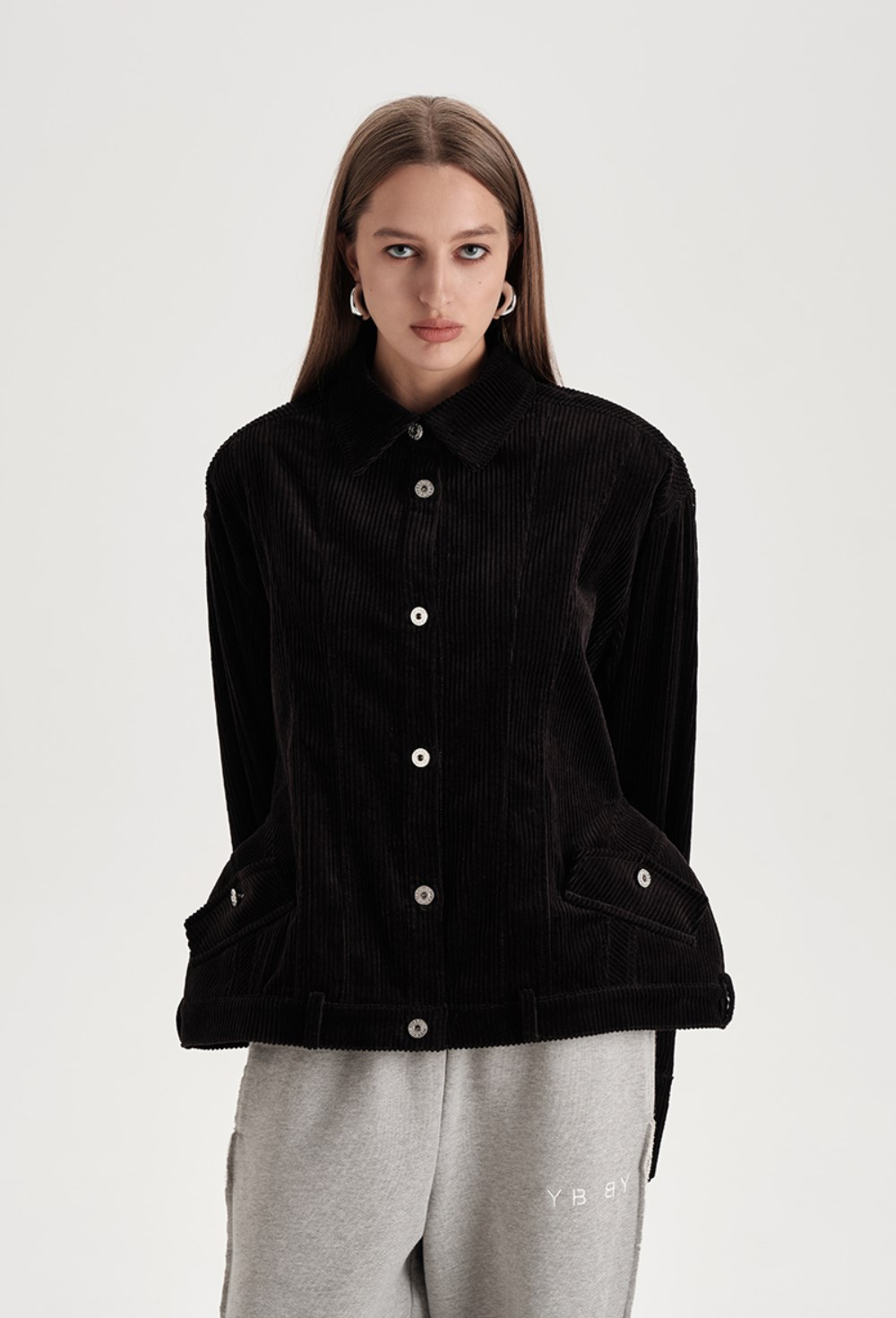 Рубашка с баской - фото 128679