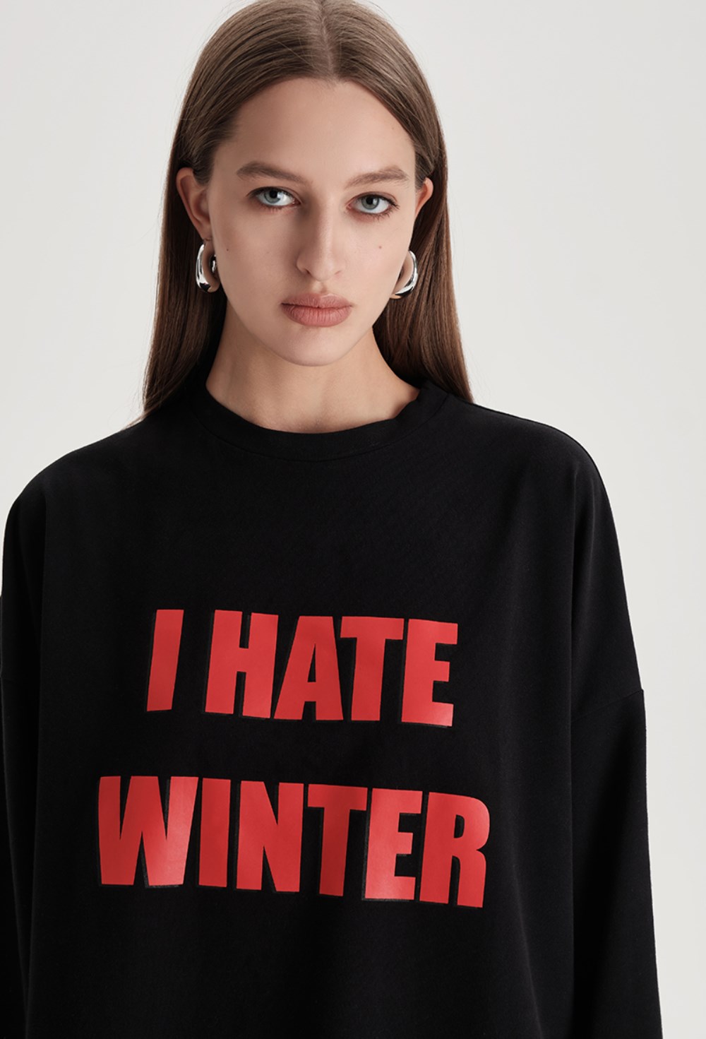 Лонгслив I Hate Winter - фото 128707