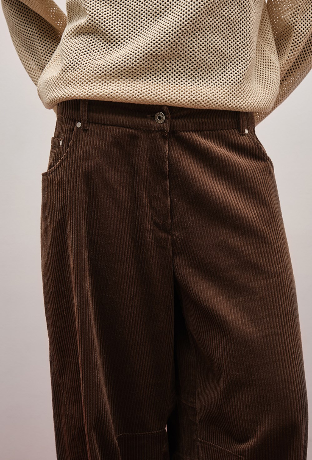 Брюки вельветовые - фото 128723