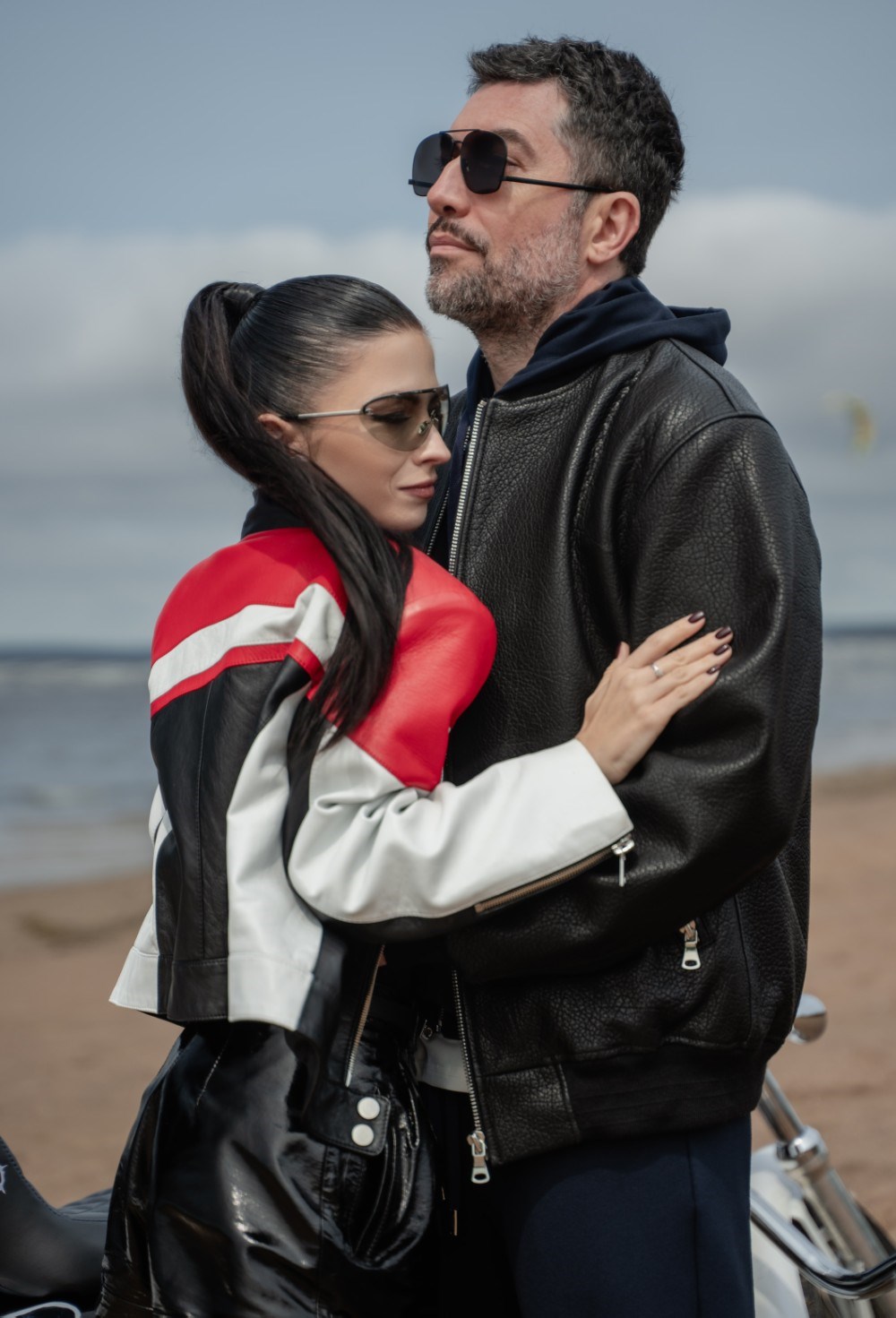 Бомбер кожаный - фото 129150