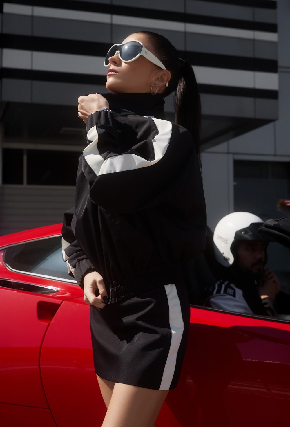 Олимпийка с лампасами - фото 129231