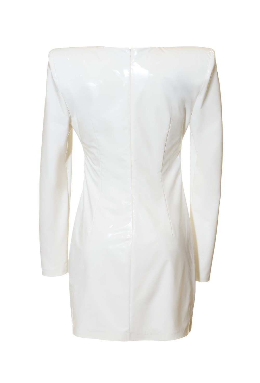 Платье лаковое - фото 129240