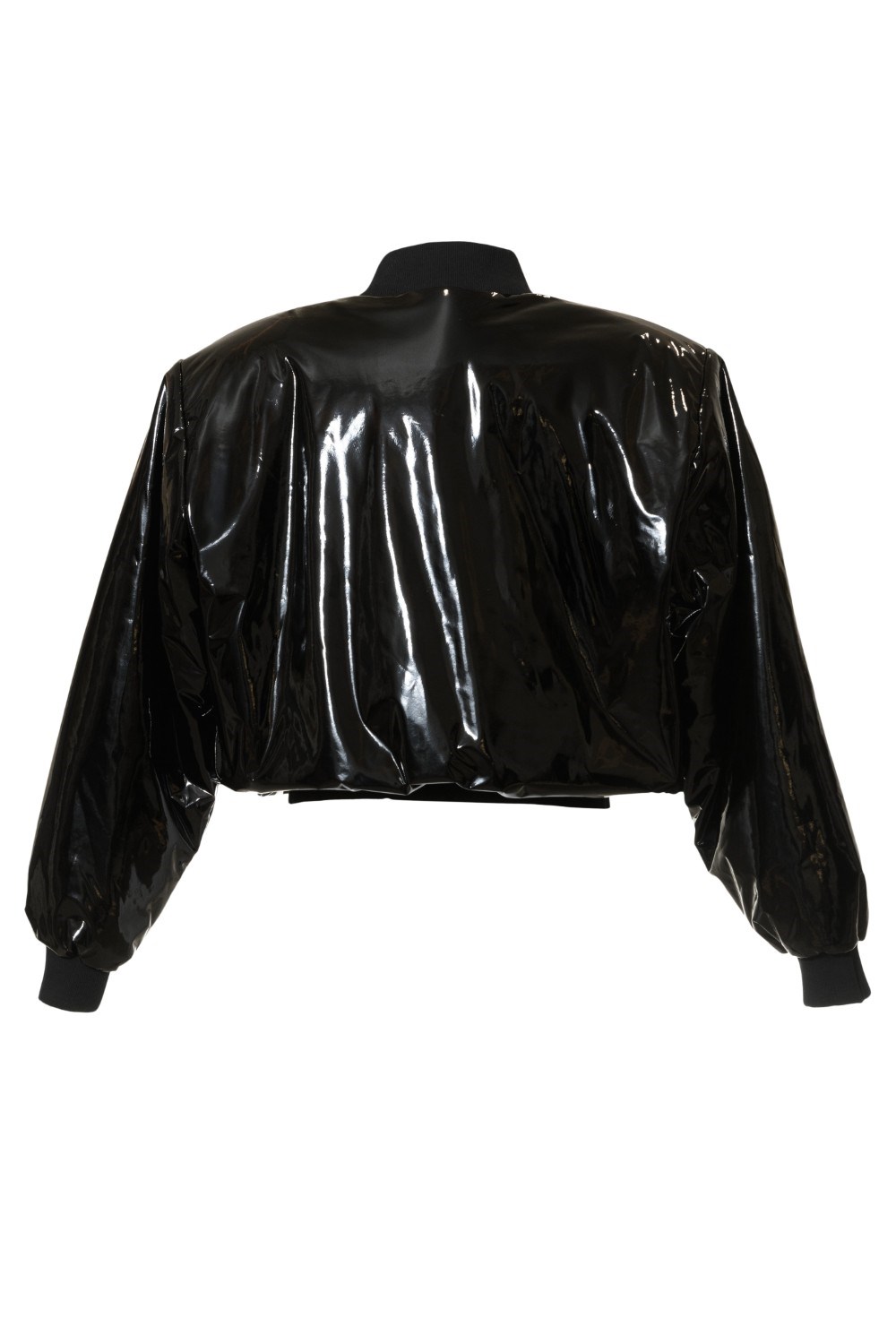 Бомбер лаковый - фото 129303