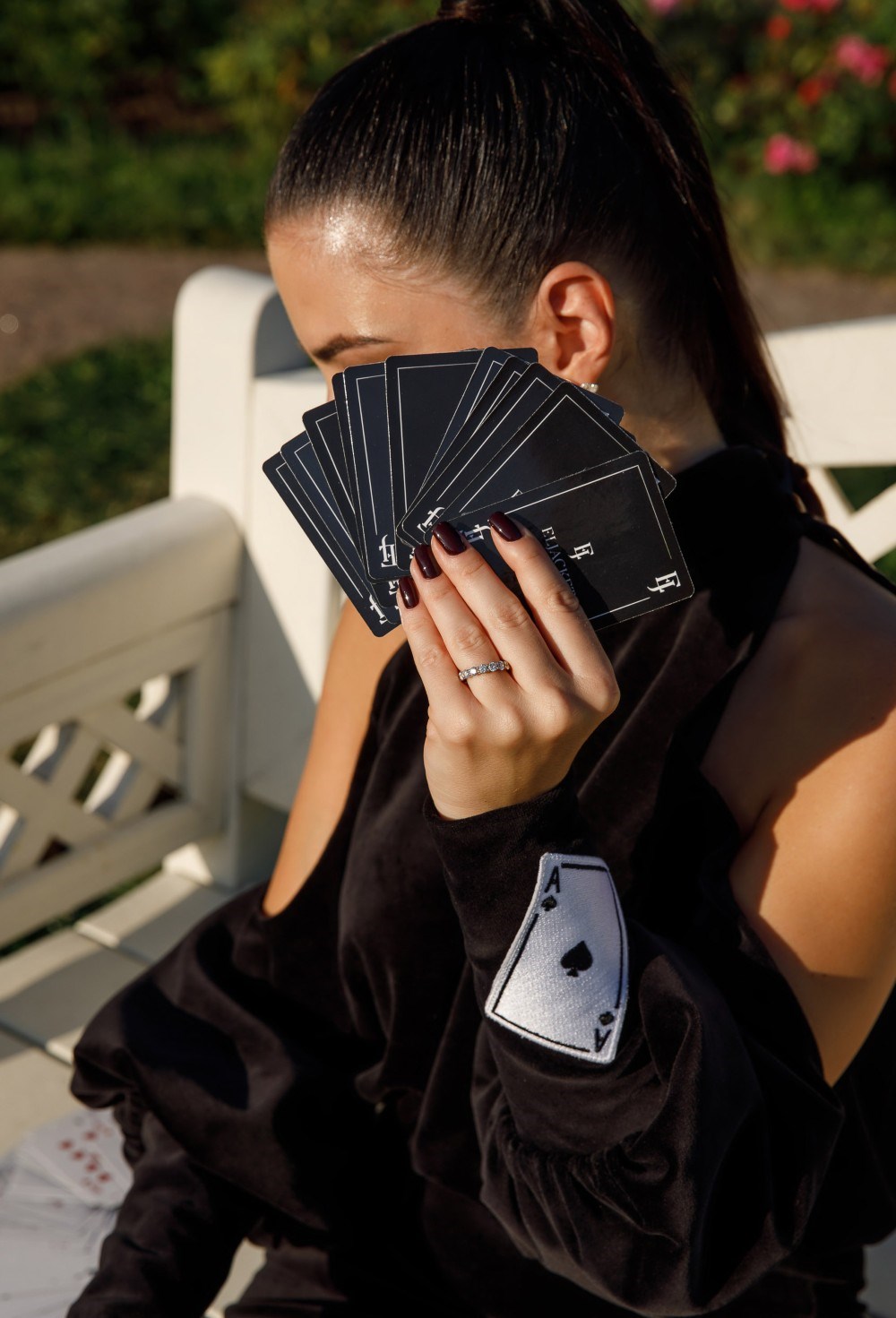 Платье бархатное "Пиковая дама" - фото 129323