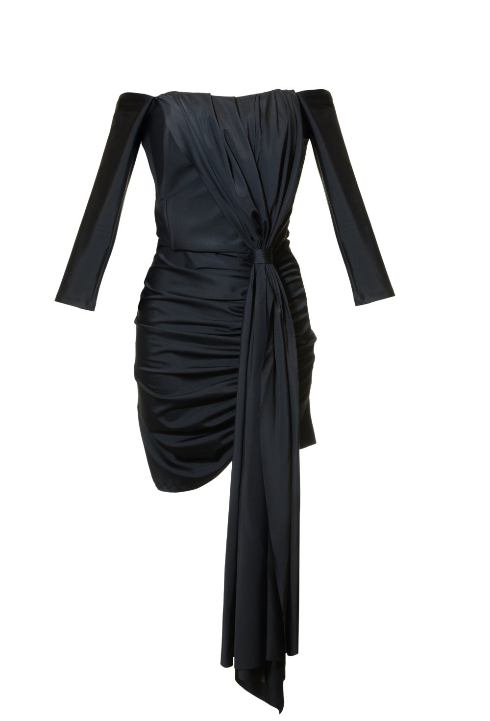 Платье с драпировкой - фото 129351