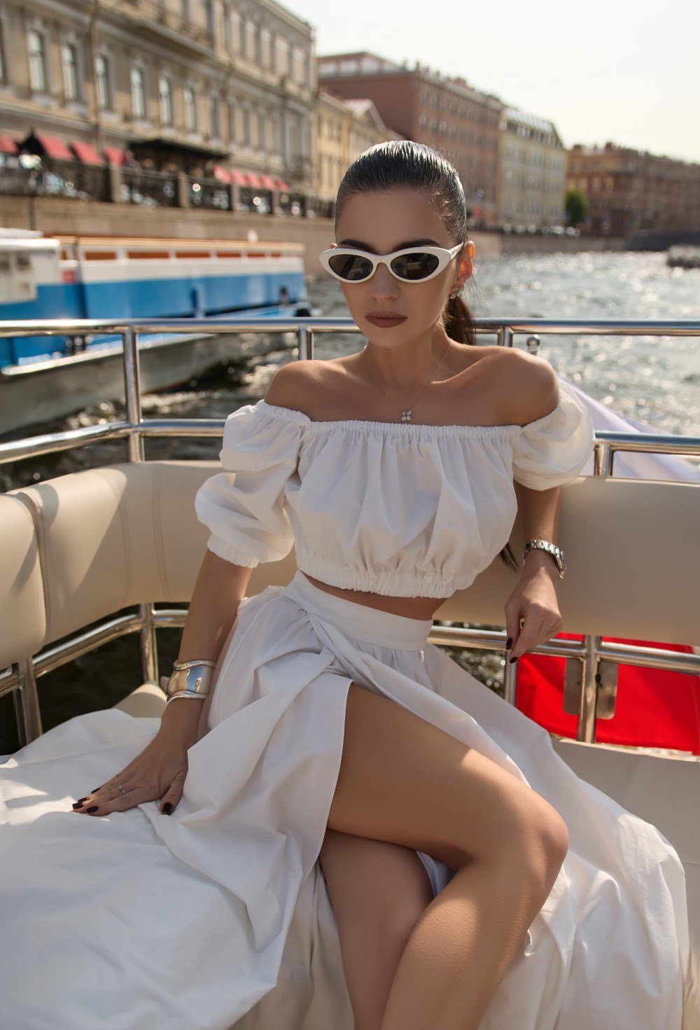 Юбка с запахом - фото 129394