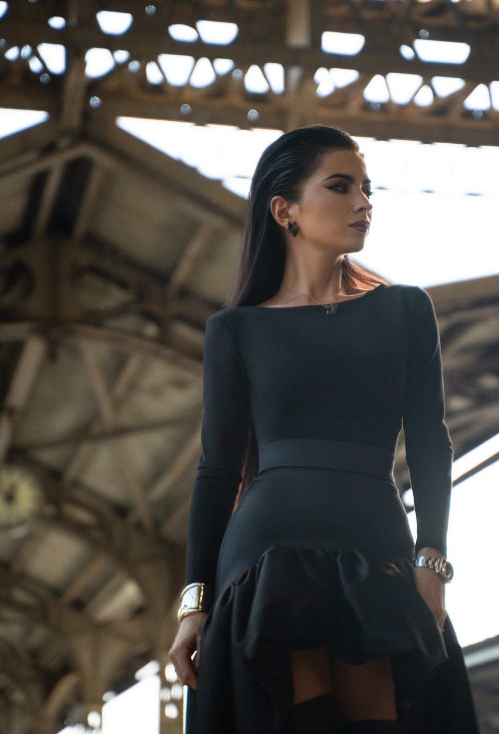 Боди с длинным рукавом - фото 129408