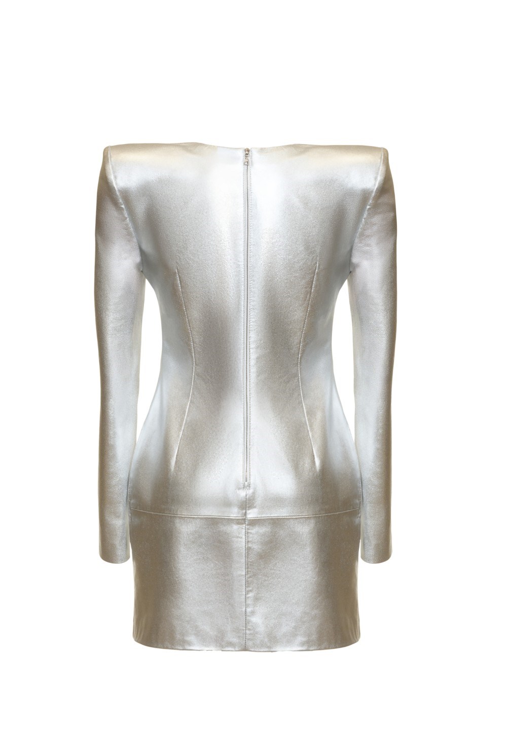 Платье кожаное - фото 129545