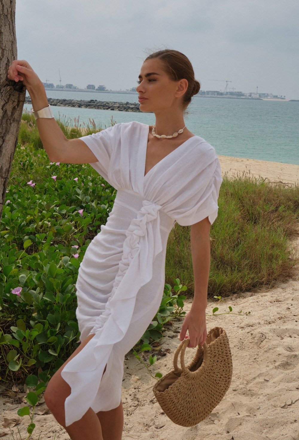 Платье Lola white - фото 129556