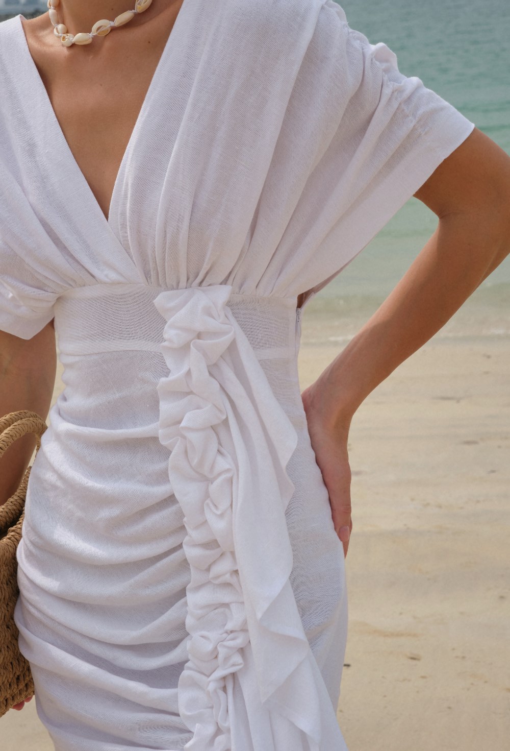 Платье Lola white - фото 129558