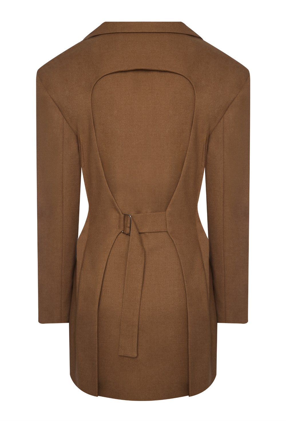 Платье-пиджак Bruna caramel - фото 129669