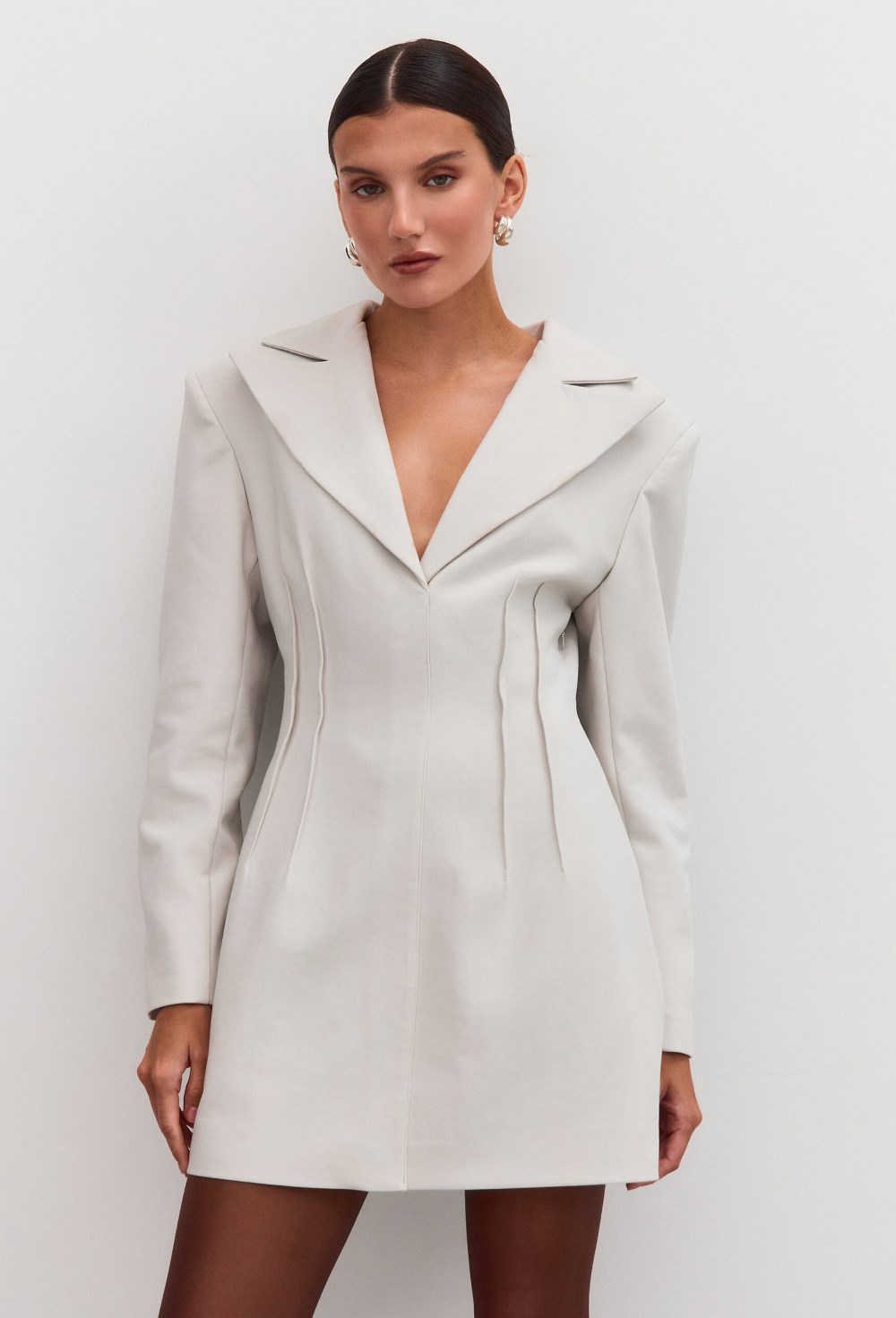 Платье-пиджак Bruna stone - фото 129679